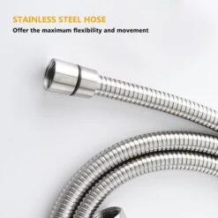 2-Handle 1-Spray Round Faucet With 10 In. Rain Shower Headand Handheld Shower Head Set Valve Included In Brushed Nickel -FURITURE SALE SHOP brushed nickel tahanbath shower faucets ms a3584 bn kxc 44 1000