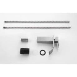 Waterfall Spout Single Handle Bathroom Sink Faucet In Brushed Nickel 11 Waterfall Spout Single Handle Bathroom Sink Faucet In Brushed Nickel -FURITURE SALE SHOP brushed nickel tahanbath single hole bathroom faucets y w2287 p154571 44 1000