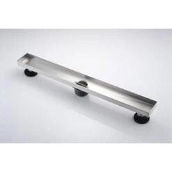 28 In. Linear Shower Drain, Included Hair Strainer And Leveling Ft. In Brushed Nickel 11 28 In. Linear Shower Drain, Included Hair Strainer And Leveling Ft. In Brushed Nickel -FURITURE SALE SHOP brushed nickel tahanbath sink strainers y w2287 p147607 1f 1000