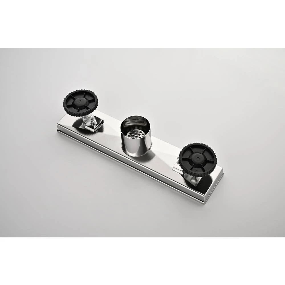 12 In. Linear Shower Drain, Included Hair Strainer And Leveling Feet, Flange 2 12 In. Linear Shower Drain, Included Hair Strainer And Leveling Feet, Flange - Image 2