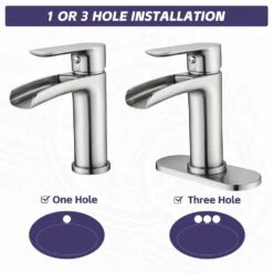 Single Handle Wall Mounted Bathroom Faucet With Deck Plate And Overflow Pop Up Drain In Brushed Nickel 13 Single Handle Wall Mounted Bathroom Faucet With Deck Plate And Overflow Pop Up Drain In Brushed Nickel -FURITURE SALE SHOP brushed nickel tahanbath wall mounted faucets z w1224p225010 fa 1000