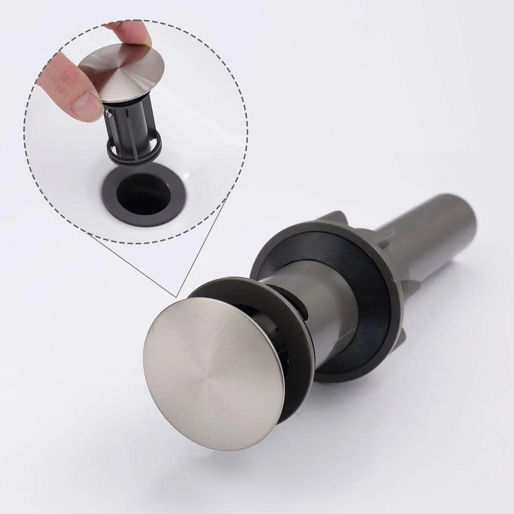 8 In. Widespread 2-Handle Bathroom Sink Faucet Lavatory Faucet In Brushed Nickel 7 8 In. Widespread 2-Handle Bathroom Sink Faucet Lavatory Faucet In Brushed Nickel - Image 7