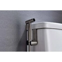 Bidet Sprayer For Toilet, Handheld Cloth Diaper Sprayer In Brushed Silver -FURITURE SALE SHOP brushed silver tahanbath bidet faucets y w2287 p151830 fa 1000