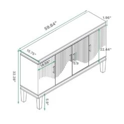 59.84 In. Large Size 4-Door Cabinet, Same As Living Room, Kitchen, Bedroom, Hallway (Champagne) 14 59.84 In. Large Size 4-Door Cabinet, Same As Living Room, Kitchen, Bedroom, Hallway (Champagne) -FURITURE SALE SHOP champagne tahanbath pantry organizers z w757p183285 76 1000