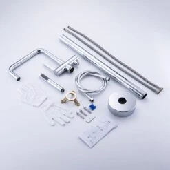 1-Handle Freestanding Tub Faucet With Hand Shower With Waterfall In Chrome 18 1-Handle Freestanding Tub Faucet With Hand Shower With Waterfall In Chrome -FURITURE SALE SHOP chrome claw foot tub faucets q pzz 8008cp 76 1000