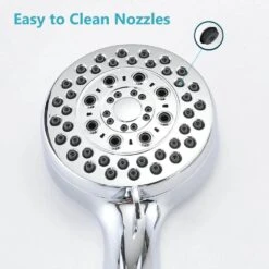 5-Spray Patterns With 2.5 GPM 3.5 In. Wall Mount Handheld Shower Head In Chrome 10 5-Spray Patterns With 2.5 GPM 3.5 In. Wall Mount Handheld Shower Head In Chrome -FURITURE SALE SHOP chrome handheld shower heads w122458401 kxc 4f 1000