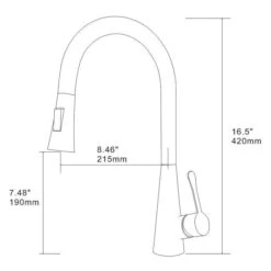 Single Handle Pull Down Sprayer Kitchen Faucet In Chrome Elegant 12 Single Handle Pull Down Sprayer Kitchen Faucet In Chrome Elegant -FURITURE SALE SHOP chrome pull down kitchen faucets x nk0610 44 1000