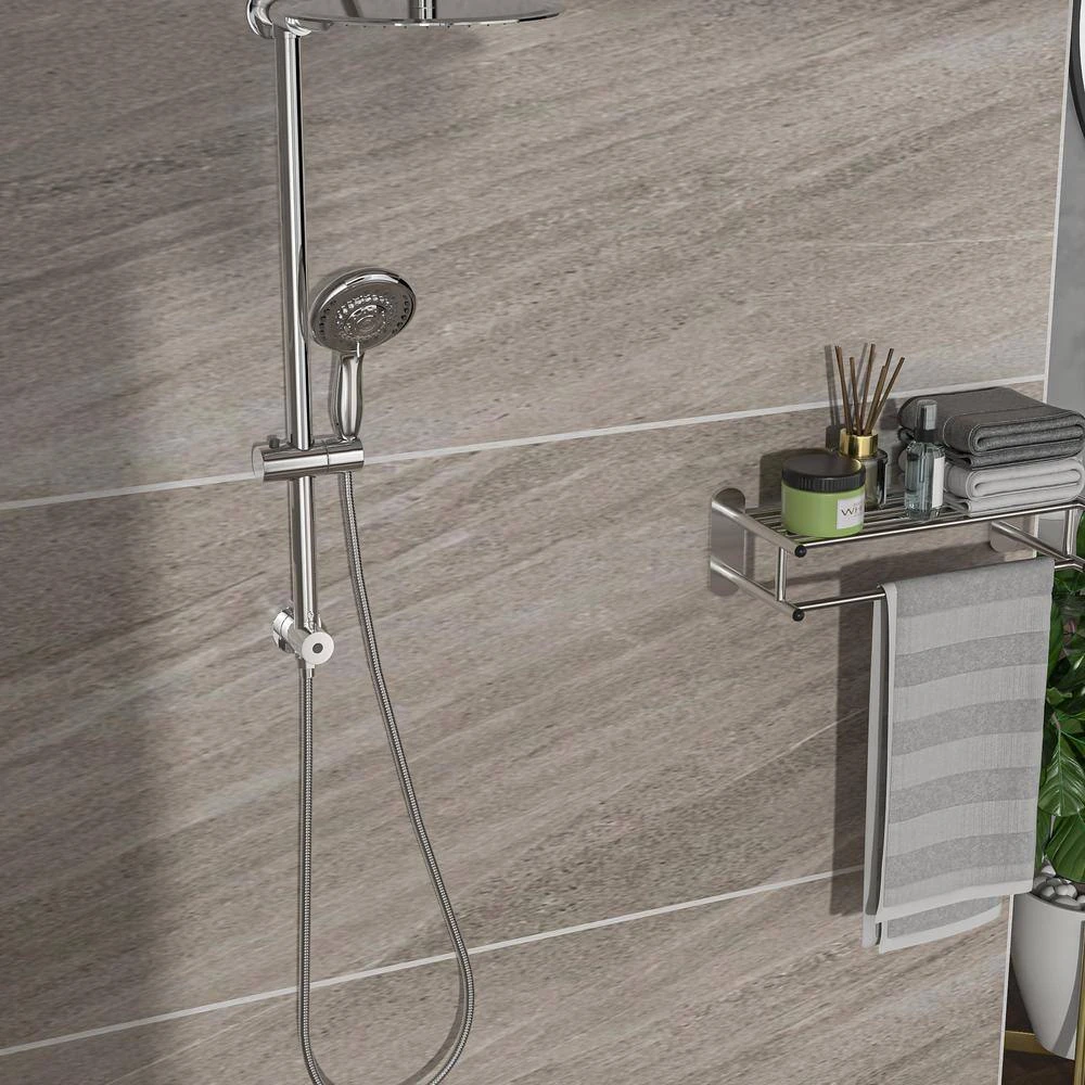 Single Handle 1-Spray Tub And Shower Faucet 1.8 GPM In Chrome Valve Included 5 Single Handle 1-Spray Tub And Shower Faucet 1.8 GPM In Chrome Valve Included - Image 5