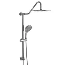 Single Handle 1-Spray Tub And Shower Faucet 1.8 GPM In Chrome Valve Included