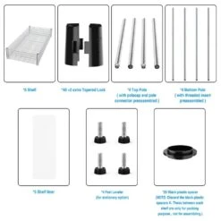 5 Tier Shelf Wire Shelving Unit-5T-1636-C-LKJ, 72H In Chrome 14 5 Tier Shelf Wire Shelving Unit-5T-1636-C-LKJ, 72H In Chrome -FURITURE SALE SHOP chrome tahanbath pantry organizers z w1550131997 1f 1000