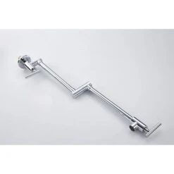 Wall Mount Folding Kitchen Pot Filler Faucet In Chrome -FURITURE SALE SHOP chrome tahanbath pot fillers y w2287 142943 44 1000