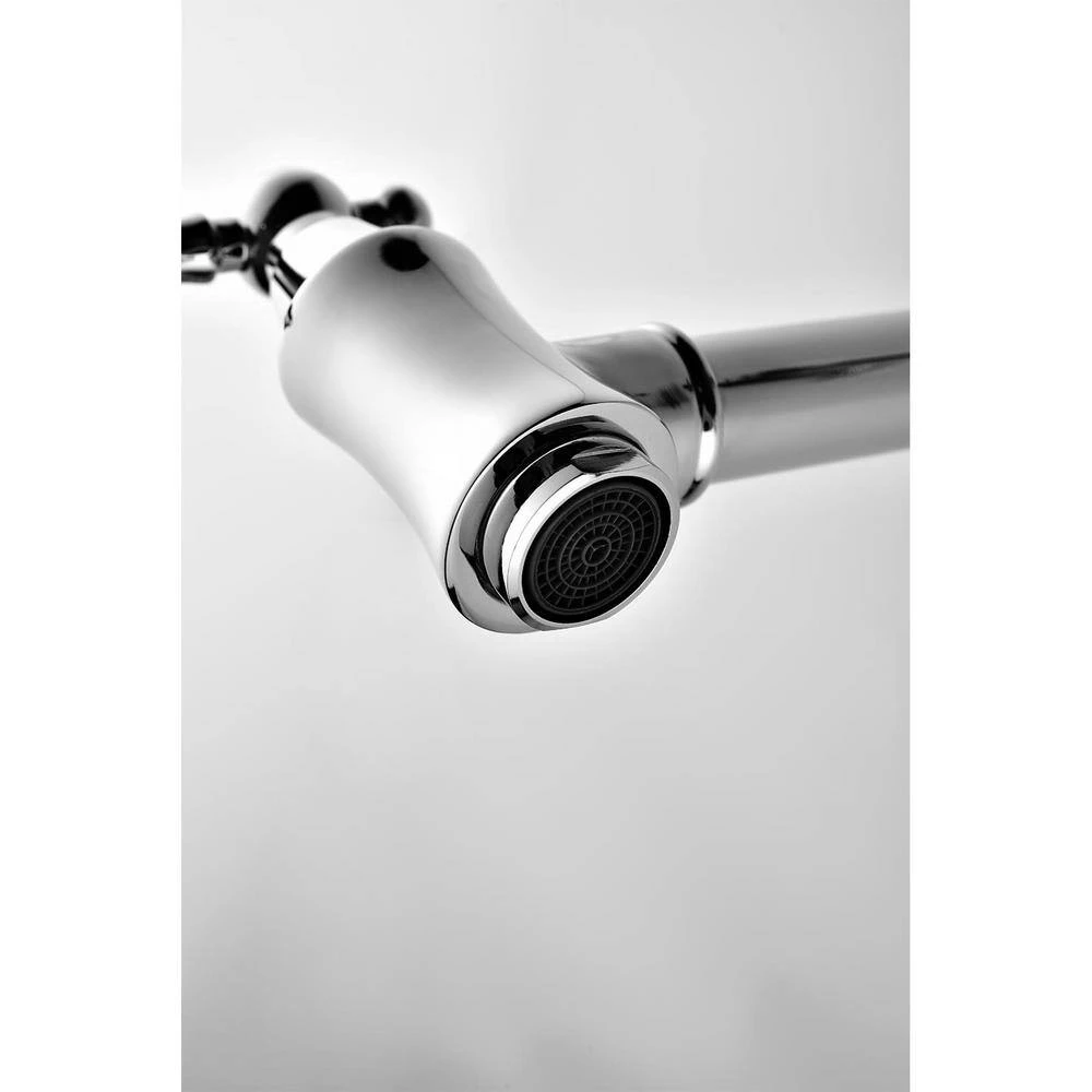 Wall Mount Pot Filler Faucet Folding Kitchen In Brushed Chrome 3 Wall Mount Pot Filler Faucet Folding Kitchen In Brushed Chrome - Image 3