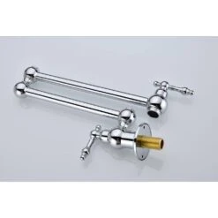 Wall Mount Folding Kitchen Pot Filler Faucet 10 Wall Mount Folding Kitchen Pot Filler Faucet -FURITURE SALE SHOP chrome tahanbath pot fillers z w2287p153396 4f 1000