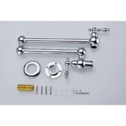 Wall Mount Folding Kitchen Pot Filler Faucet 14 Wall Mount Folding Kitchen Pot Filler Faucet -FURITURE SALE SHOP chrome tahanbath pot fillers z w2287p153396 76 1000