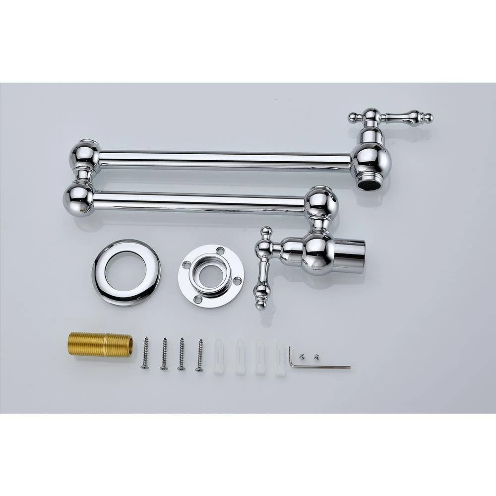 Wall Mount Folding Kitchen Pot Filler Faucet 7 Wall Mount Folding Kitchen Pot Filler Faucet - Image 7
