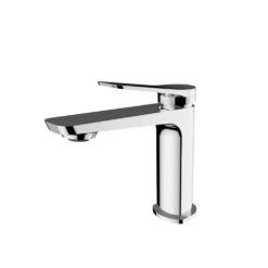 Single Handle Bathroom Faucet Chrome Finish