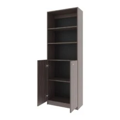 24.80 In. W X 12.40 In. D X 71.10 In. H Brown Particle Board Freestanding Linen Cabinet W/2-Doors In Dark Walnut 12 24.80 In. W X 12.40 In. D X 71.10 In. H Brown Particle Board Freestanding Linen Cabinet W/2-Doors In Dark Walnut -FURITURE SALE SHOP dark walnut tahanbath linen cabinets ct xl p301396 fa 1000