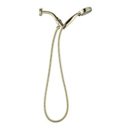 5-Spray Patterns With 2.5 GPM 3.5 In. Wall Mount High Pressure Handheld Shower Head In Gold -FURITURE SALE SHOP gold handheld shower heads w122467234 kxc fa 1000