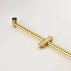 3-Spray Patterns Freestanding Round Dual Handheld Shower Head 1.8 GPM In Gold -FURITURE SALE SHOP gold tahanbath dual shower heads z w928104462 76 1000