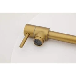 Pot Filler Faucet-Wall Mount Kitchen Sink Faucet Folding Stretchable With Single Hole 2-Handles, Gold -FURITURE SALE SHOP gold tahanbath pot fillers z w1243p262592 fa 1000
