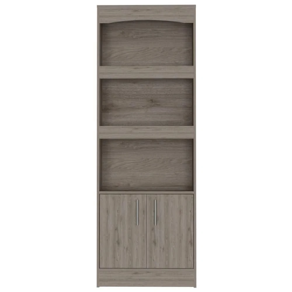 24.90 In. W X 10.40 In. D X 71.10 In. H Gray Particle Board Freestanding Linen Cabinet With 3 Shelves In Light Gray 1 24.90 In. W X 10.40 In. D X 71.10 In. H Gray Particle Board Freestanding Linen Cabinet With 3 Shelves In Light Gray
