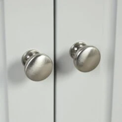 Grey Triangle Bathroom Storage Cabinet With Adjustable Shelves Freestanding Floor Cabinet For Home Kitchen -FURITURE SALE SHOP grey tahanbath pantry organizers z wf291467aae c3 1000