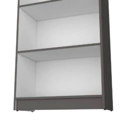 11.70 In. W X 24.70 In. D X 71.10 In. H Multi-Colored Wood Freestanding Linen Cabinet With 5-Shelves In Grey+White -FURITURE SALE SHOP grey white tahanbath linen cabinets ct xl p175160 44 1000