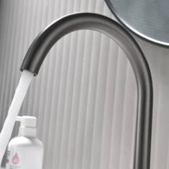 10 In. Widespread 3 Hole Bathroom Faucet Brass In Gunmetal Gray 14 10 In. Widespread 3 Hole Bathroom Faucet Brass In Gunmetal Gray -FURITURE SALE SHOP gunmetal gray widespread bathroom faucets q nk0936 44 1000