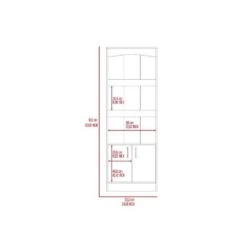 24.88 In. W X 10.35 In. D X 71.10 In. H Gray Particle Board Freestanding Linen Cabinet W/4-Shelves In Gray -FURITURE SALE SHOP light gray tahanbath linen cabinets ct xl 122900 4f 1000