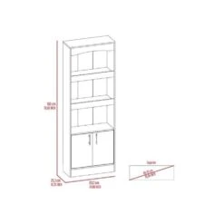 24.88 In. W X 10.35 In. D X 71.10 In. H Gray Particle Board Freestanding Linen Cabinet W/4-Shelves In Gray -FURITURE SALE SHOP light gray tahanbath linen cabinets ct xl 122900 c3 1000