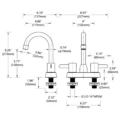 Classic Centerset 2-Handles Bathroom Faucet With Drain Kit Included In Matte Black 12 Classic Centerset 2-Handles Bathroom Faucet With Drain Kit Included In Matte Black -FURITURE SALE SHOP matt black centerset bathroom faucets x dr 4102 bh fa 1000
