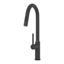 Single Handle Pull Down Sprayer Kitchen Faucet In Matt Black 12 Single Handle Pull Down Sprayer Kitchen Faucet In Matt Black -FURITURE SALE SHOP matt black tahanbath pull down kitchen faucets z b2724p262920 44 1000