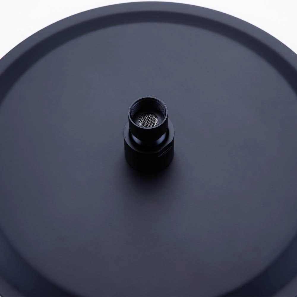 Single Handle 3-Spray High Pressure Tub And Shower Faucet Combo With Tub Spout In Matte Black (Valve Included) 6 Single Handle 3-Spray High Pressure Tub And Shower Faucet Combo With Tub Spout In Matte Black (Valve Included) - Image 6