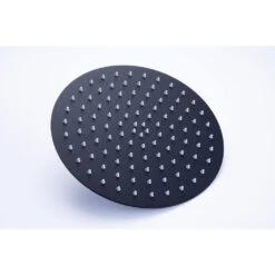 3-Spray Patterns With 2.5 GPM 10 In. Wall Mount Shower System Set Dual Shower Heads With Handheld Spray In Matte Black 12 3-Spray Patterns With 2.5 GPM 10 In. Wall Mount Shower System Set Dual Shower Heads With Handheld Spray In Matte Black -FURITURE SALE SHOP matte black dual shower heads w1194 d96202h zq c3 1000