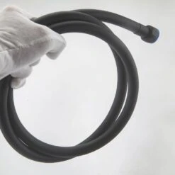 1-Spray Single Handle Wall Mount Tub Faucet With Hand Shower 1.5 GPM In Matte Black -FURITURE SALE SHOP matte black dual shower heads x ctbb861mb 44 1000