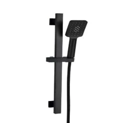 3-Spray Wall Mount Handheld Shower Head 1.8 GPM In Matte Black