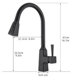 Single Handle Touchless Pull Down Sprayer Kitchen Faucet In Matte Black 15 Single Handle Touchless Pull Down Sprayer Kitchen Faucet In Matte Black -FURITURE SALE SHOP matte black pull down kitchen faucets xy is2254b q fa 1000