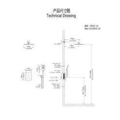 Single-Handle 3-Spray Patterns Anti-scald Shower Fixtures With Rough-In Pressure Balanced Valve In Matte Black 10 Single-Handle 3-Spray Patterns Anti-scald Shower Fixtures With Rough-In Pressure Balanced Valve In Matte Black -FURITURE SALE SHOP matte black shower faucets w1194 d98102h kxc c3 1000