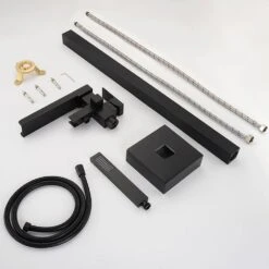 Single-Handle Claw Foot Tub Faucet In Matte Black -FURITURE SALE SHOP matte black tahanbath claw foot tub faucets z w105956040 1f 1000