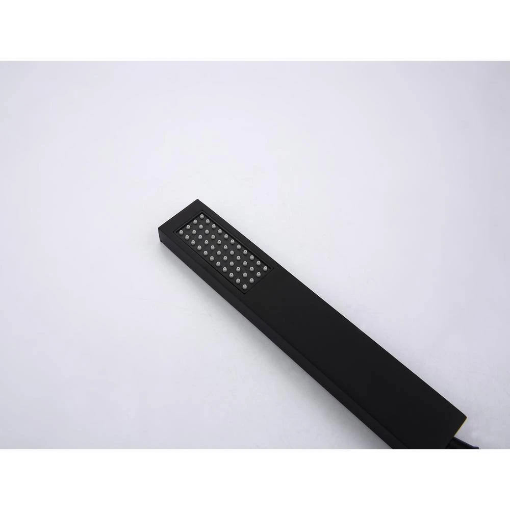 Single-Handle Claw Foot Freestanding Tub Faucet In Matte Black 5 Single-Handle Claw Foot Freestanding Tub Faucet In Matte Black - Image 5