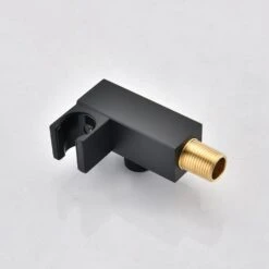 2-Spray 2.5 GPM Ceiling Mounted Dual Shower System Combo Set With Handheld And 10 In. Shower Head Matte Black 10 2-Spray 2.5 GPM Ceiling Mounted Dual Shower System Combo Set With Handheld And 10 In. Shower Head Matte Black -FURITURE SALE SHOP matte black tahanbath dual shower heads z th6006 10mb 4f 1000