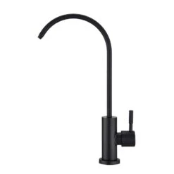 Single Handle Beverage Faucet In Matte Black