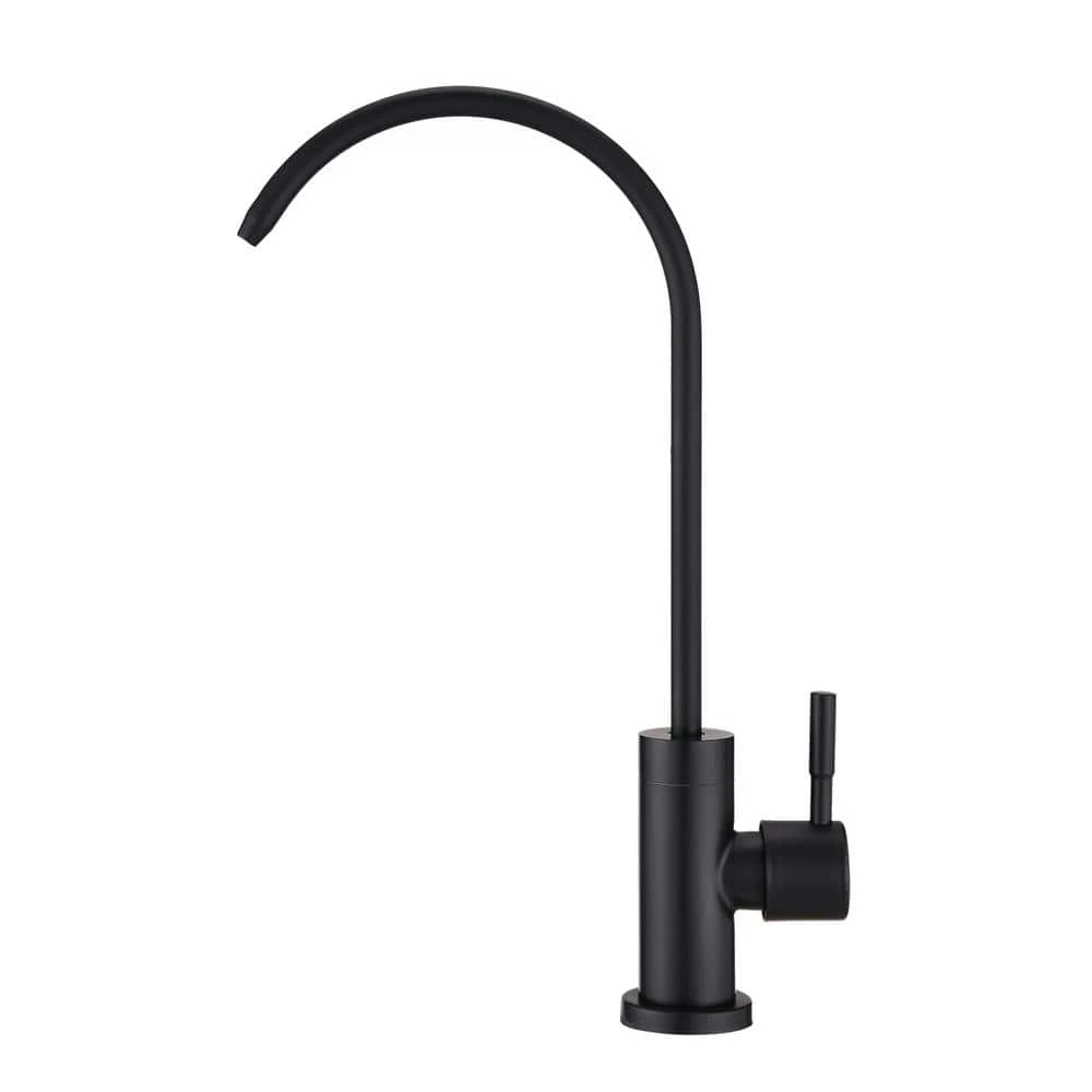 Single Handle Beverage Faucet In Matte Black 1 Single Handle Beverage Faucet In Matte Black