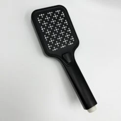 Wall-Mount Handshower Holder In Vibrant Matte Black