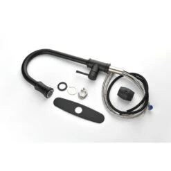 Single Handle Touch Pull Down Sprayer Kitchen Faucet In Matte Black 10 Single Handle Touch Pull Down Sprayer Kitchen Faucet In Matte Black -FURITURE SALE SHOP matte black tahanbath pull down kitchen faucets y w928 50259 4f 1000