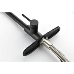 Kitchen Faucet Single Handle Pull Down Sprayer Kitchen Faucet In Matte Black -FURITURE SALE SHOP matte black tahanbath pull down kitchen faucets z th9001mb 8 76 1000