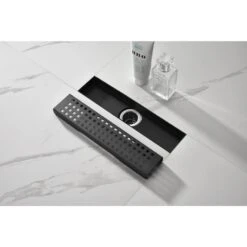 12 In. Linear Shower Drain 304 Stainless Shower Drain Included Hair Strainer And Leveling Feet 13 12 In. Linear Shower Drain 304 Stainless Shower Drain Included Hair Strainer And Leveling Feet -FURITURE SALE SHOP matte black tahanbath sink strainers y w2287 s00016 31 1000