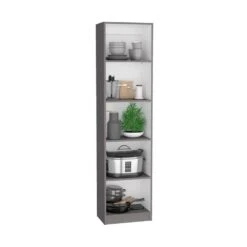 42.40 In. W X 71.10 In. D X 11.70 In. H Multi-Color Wood Freestanding Linen Cabinet W/9-Shelves In Multi-Color 10 42.40 In. W X 71.10 In. D X 11.70 In. H Multi-Color Wood Freestanding Linen Cabinet W/9-Shelves In Multi-Color -FURITURE SALE SHOP multicolor tahanbath linen cabinets ct xl s00294 1f 1000