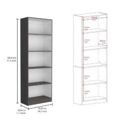 42.40 In. W X 11.70 In. D X 71.10 In. H White Particle Board Freestanding Linen Cabinet With 10 Shelves In Gray / White 8 42.40 In. W X 11.70 In. D X 71.10 In. H White Particle Board Freestanding Linen Cabinet With 10 Shelves In Gray / White -FURITURE SALE SHOP multicolor tahanbath linen cabinets ct xl s00302 4f 1000