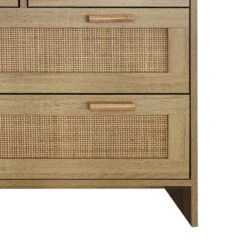 4 Drawers Rattan Cabinet, For Bedroom, Living Room, Dining Room, Hallways, Easy Assembly In Natural 9 4 Drawers Rattan Cabinet, For Bedroom, Living Room, Dining Room, Hallways, Easy Assembly In Natural -FURITURE SALE SHOP natural tahanbath pantry organizers z w75784351 1f 1000